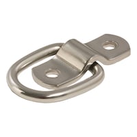 CURT 83732 1 x 1-1/4-in Surface-Mounted Tie-Down D-Ring (1,200 lbs)