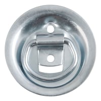 CURT 1-1/8-in x 1-5/8-in Recessed Tie-Down Ring (1000-lb, Clear Zinc) Front_Flat