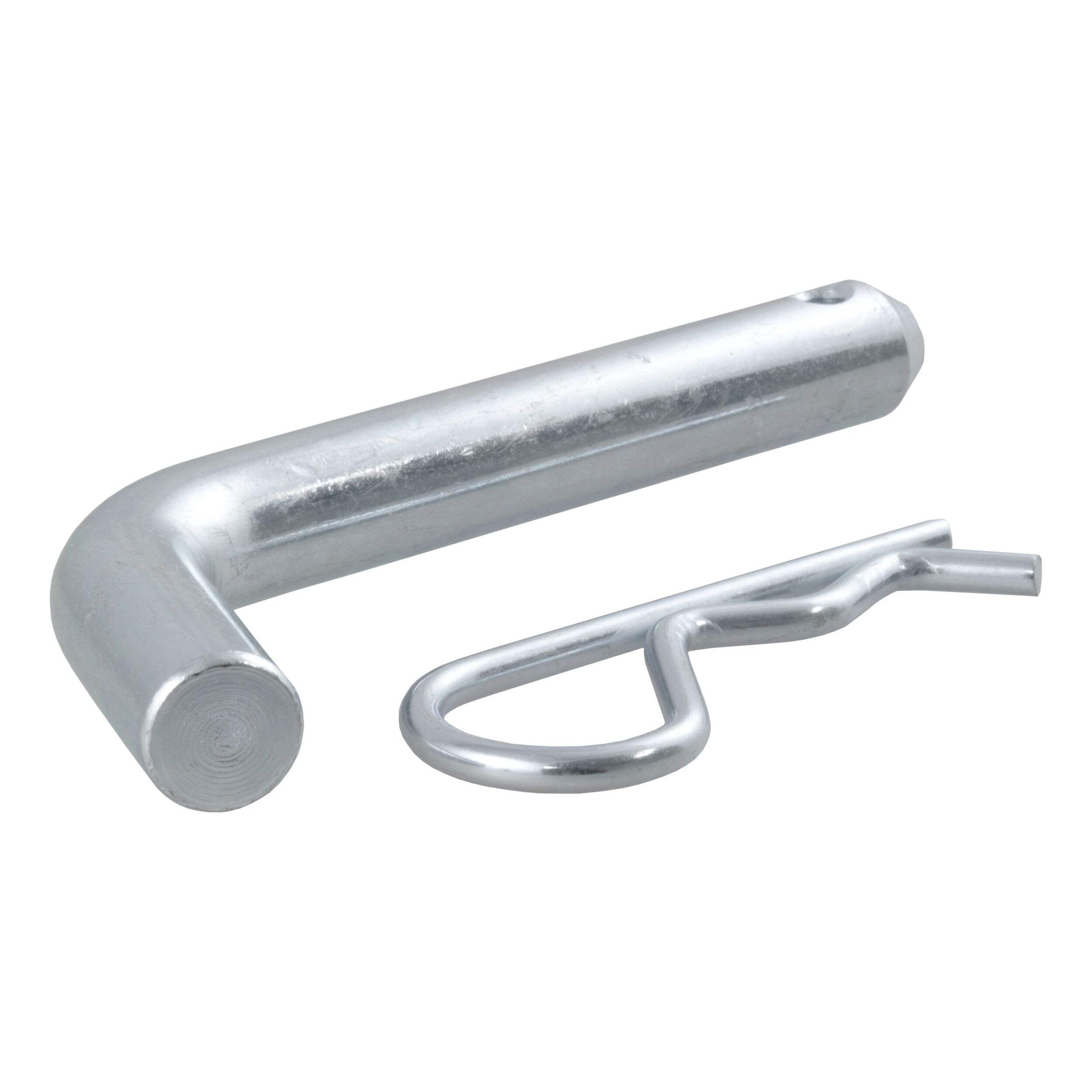 CURT 21500 5/8-in Hitch Pin (2-in Receiver, Zinc), Bent Handle Front_Angled_Left