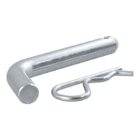 Goupille d'attelage de 5/8 po CURT 21501 (récepteur de 2 po, zinc, emballé) Front_Three_Fourths_Angled_Left