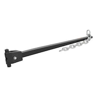 CURT 17337 Replacement Short Trunnion Weight Distribution Bar 10-15K lb Front_Angled_Left