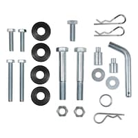 CURT Trunnion Bar Weight Distribution Hardware Kit Composite_or_Mixed