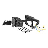 CURT Dual-Output Adapter with Backup Alarm Front_Elevated