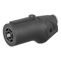 Connecteur de sonde robuste CURT, à lames à 7 voies pour VR (côté remorque)