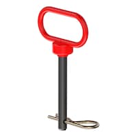 CURT Clevis Pin with Handle &  Clip, 1/2-in Front_Angled_Left
