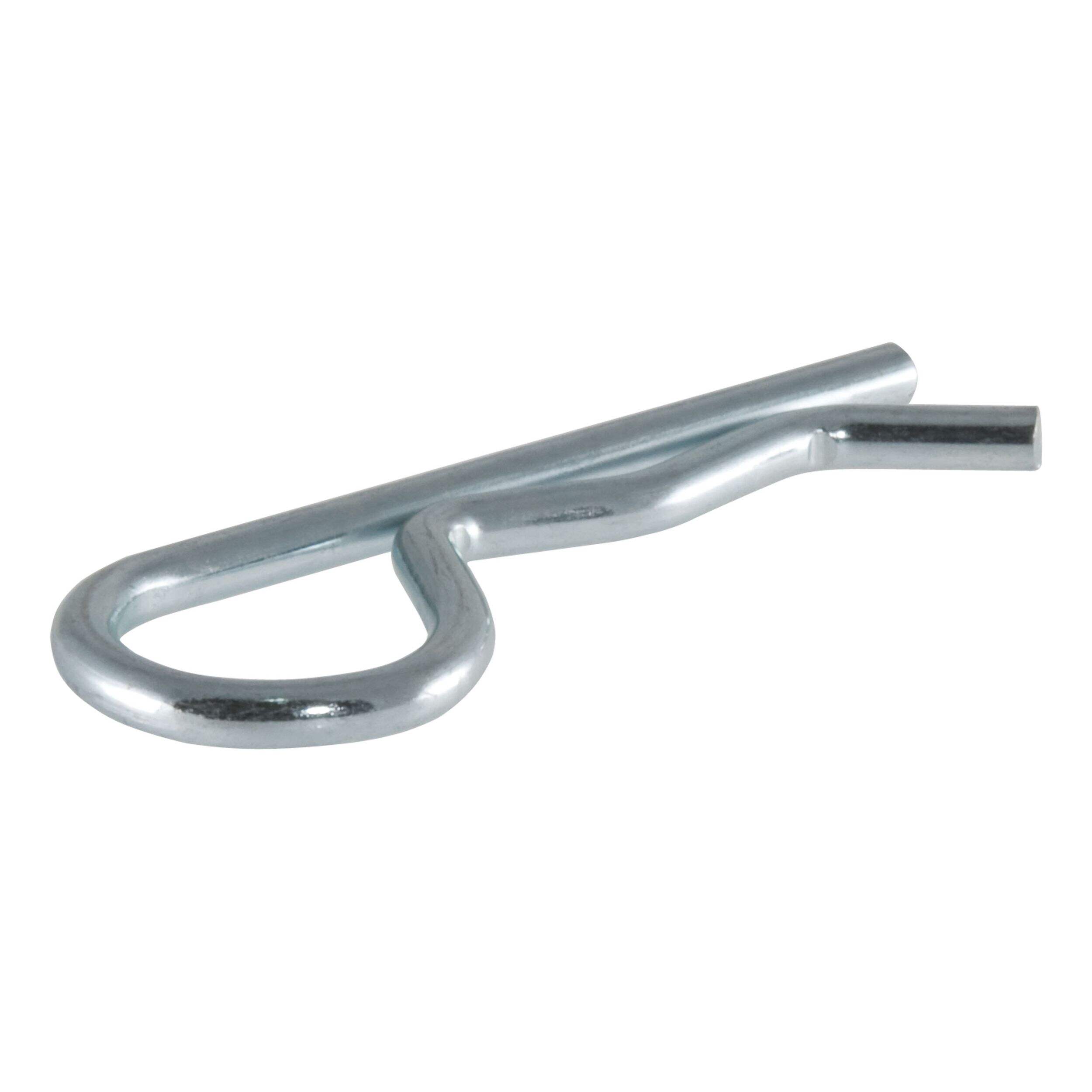 CURT 21600 Hitch Clip (Fits 1/2" or 5/8" Pin, Zinc) Front_Angled_Left