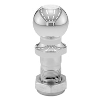 Boule d'attelage de rechange CURT, 2 po (10 000 lb, tige de 1-1/4 po) Front_Flat