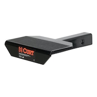 CURT Hitch-Mounted Step Pad (Fits 2-in Receiver) Front_Angled_Left