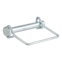 CURT 3/8-in Safety Pin (2-3/4-in Pin Length, Packaged) Front_Angled_Left