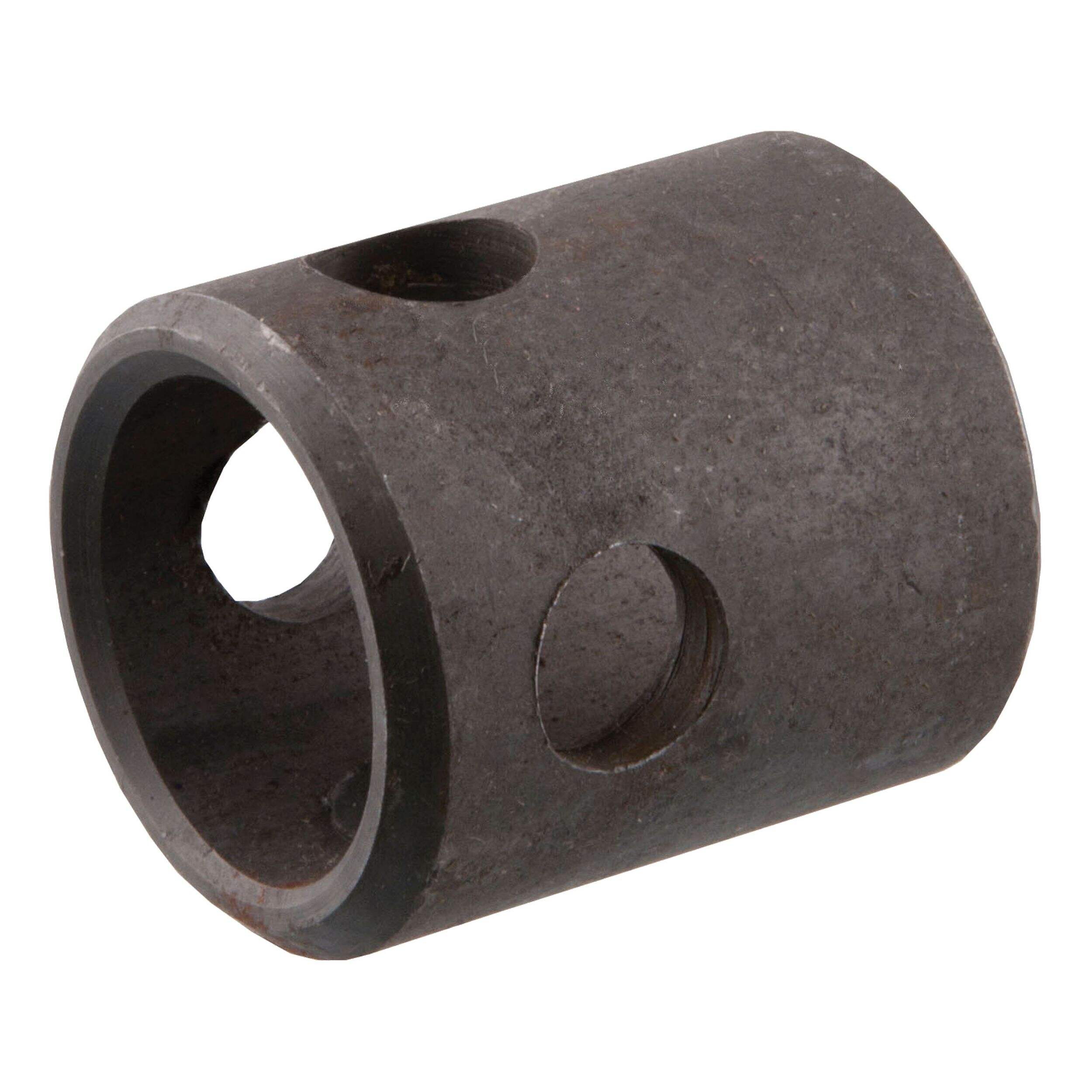 CURT Replacement Swivel Jack Male Pipe Mount (5/8-in Pin Hole) Front_Three_Fourths_Angled_Left