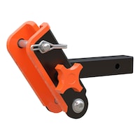CURT 18401 ActiveLink Trailer Hitch Receiver Shank, 1-1/4-in, Steel