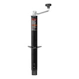 CURT 25007 A-Frame Trailer Tongue Jack, 5,000-lb Support Capacity, 15-in Vertical Travel Front_Flat