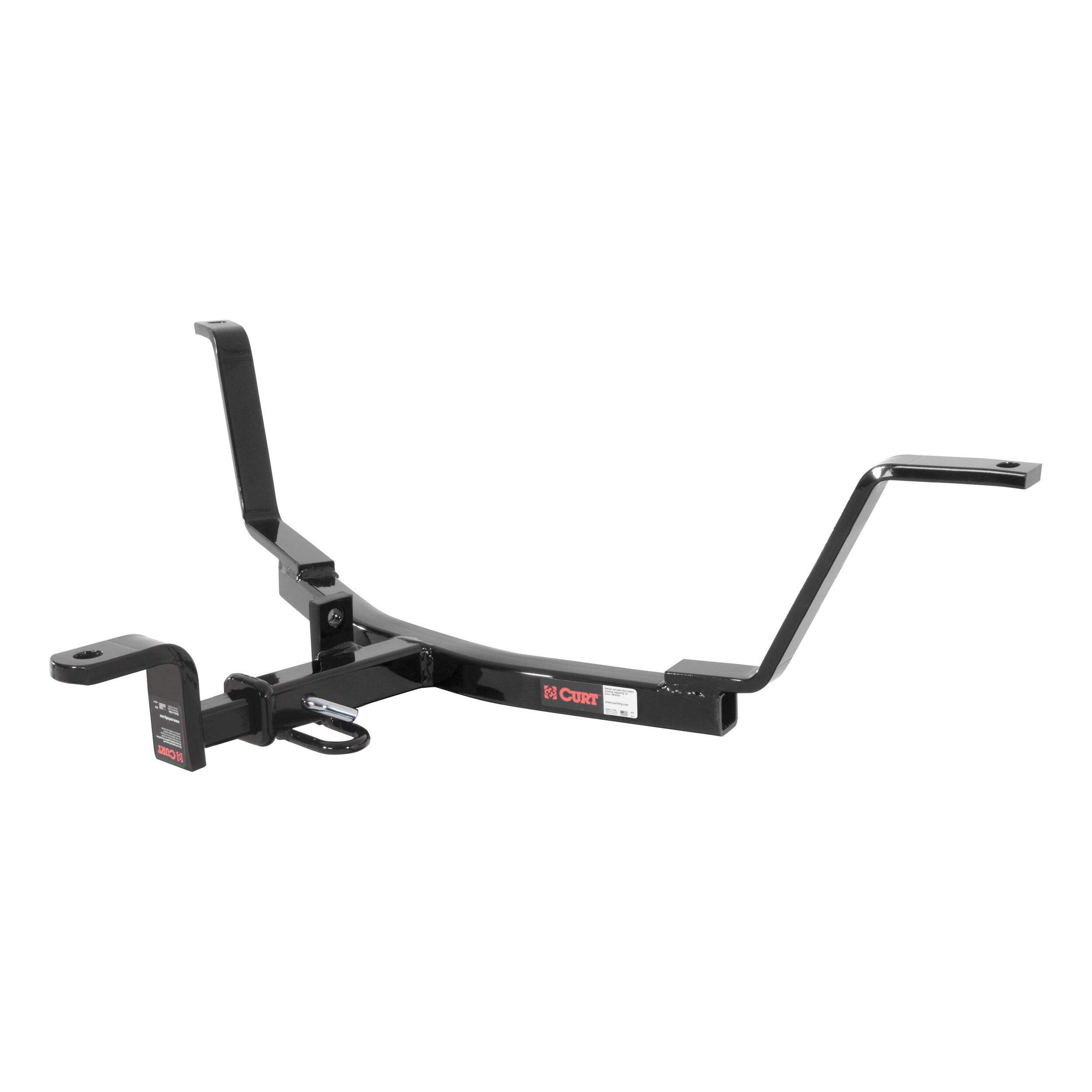 Curt Class Trailer 1 Hitch, 1-1/4" Ball Mount, Select Models Front_Three_Fourths_Angled_Left