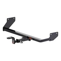 CURT 114863 Class 1 Trailer Hitch with Ball Mount, 1-1/4-In Receiver, Fits Select Hyundai Ioniq Front_Angled_Left