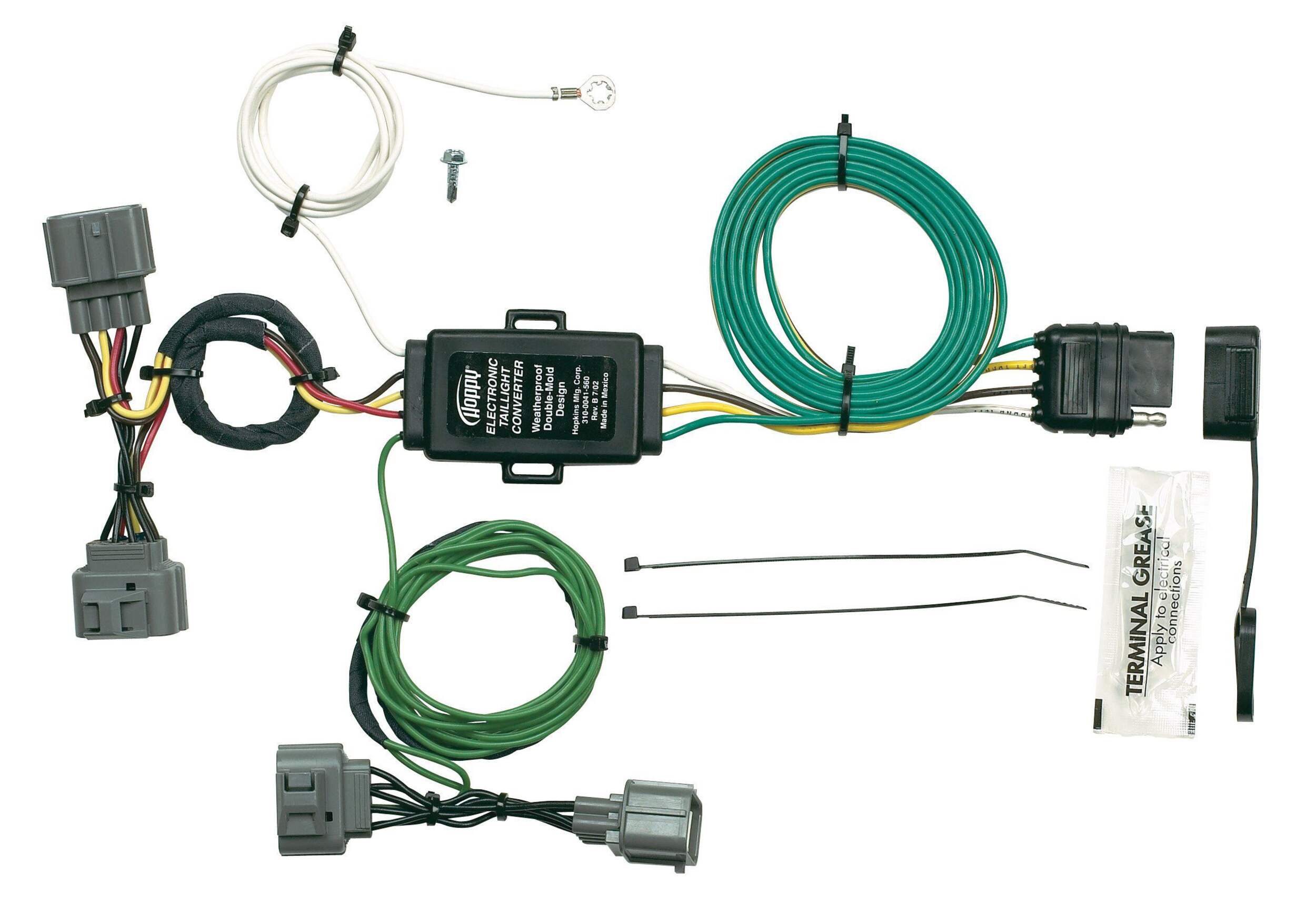 43125 Honda Ridgeline Vehicle Specific Wiring Kit Overhead_Flat