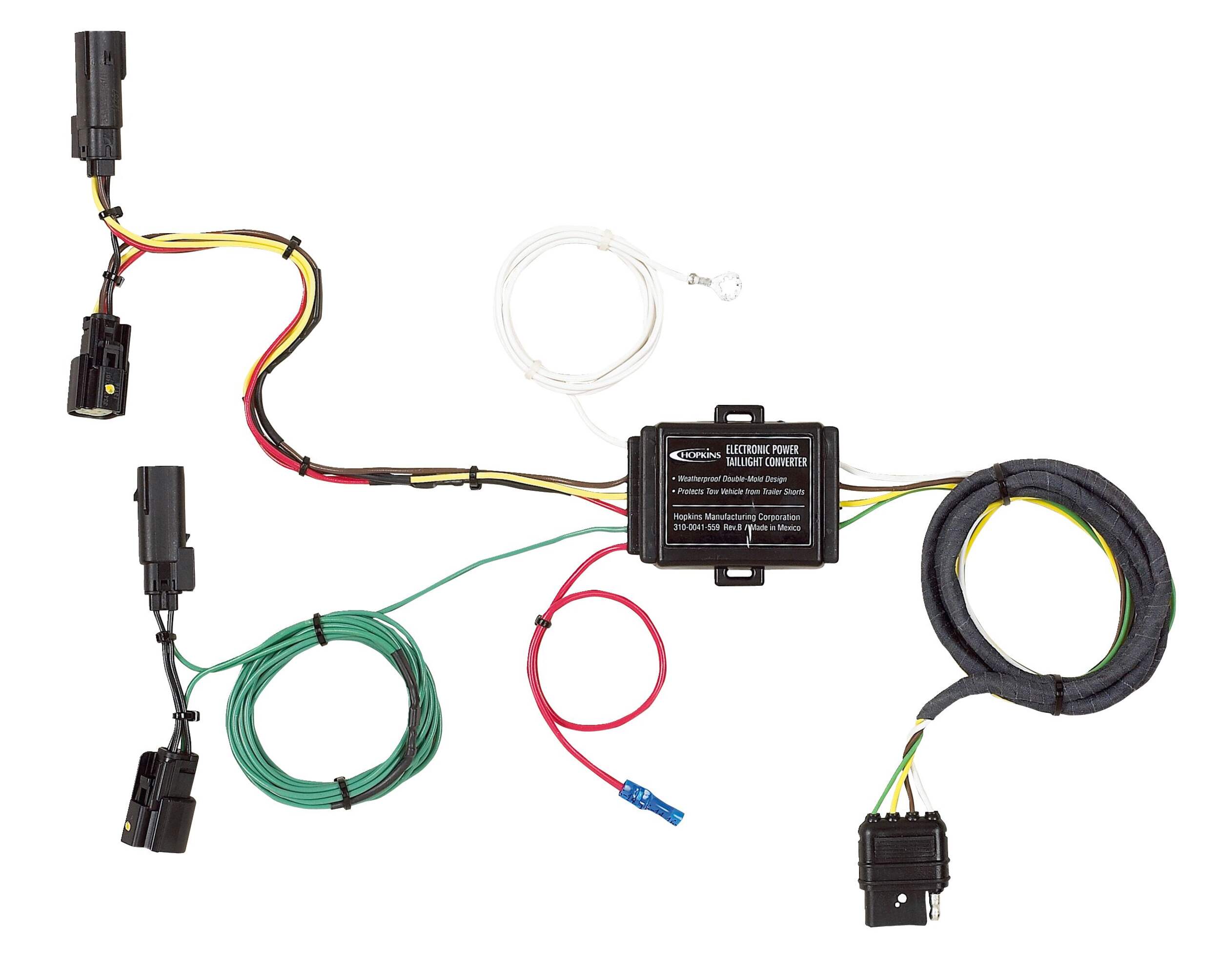 40514 Ford Escape Vehicle Specific Wiring Kit Overhead_Flat