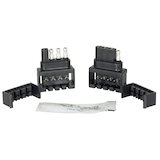 Connecteurs plats 4 fils Hopkins Quick Fix Front_Elevated