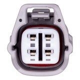 CURT 56517 Vehicle-Side Custom 4-Pin Trailer Wiring Harness, Fits Select Toyota Corolla Cross, C-HR Front_Flat