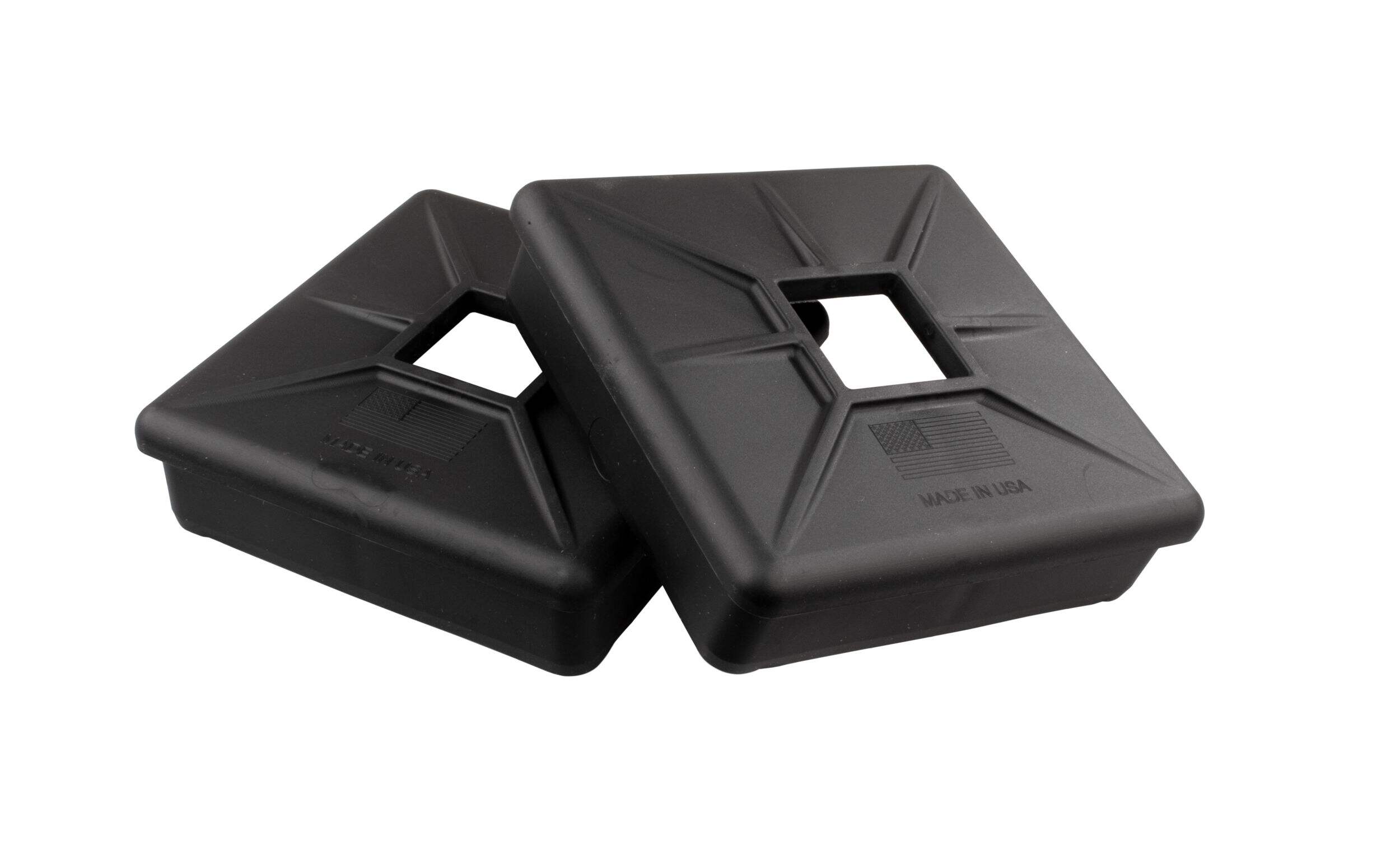 JR Products Rubber RV Bumper Plug, 4-in, 2-pk Composite_or_Mixed