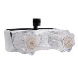 Dura Faucet DF-SA100A-CP-CA Plastic RV Shower Faucet Valve, Chrome Front_Three_Fourths_Angled_Right