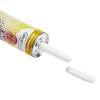 Dicor Non-Leveling/Non-Sag Lap Sealant, UV & Water-Resistant, White