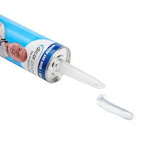 Dicor Clear Sealant Tube for Vertical Fixtures, UV & Water-Resistant