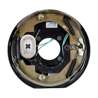 Assemblage de frein de remorque électrique Lippert 298274, 10 x 2,25 po, essieux de 3 500 lb, côté droit Bottom_Flat