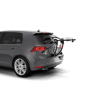 Thule GateWay Pro 2-Bike Trunk Bike Rack Front_Angled_Left