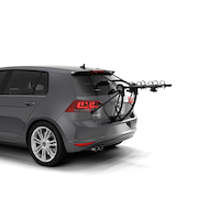 Thule GateWay Pro 3-Bike Trunk Bike Rack Front_Angled_Left