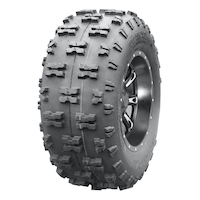 Pneu de souffleuse à neige Hi-Run 4.10-6 2PR Front_Three_Fourths_Angled_Right