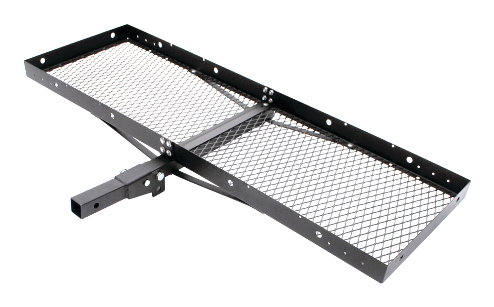 Steel Hitch Mount Folding Cargo Carrier, Fits 2in Receivers, 60 x 20