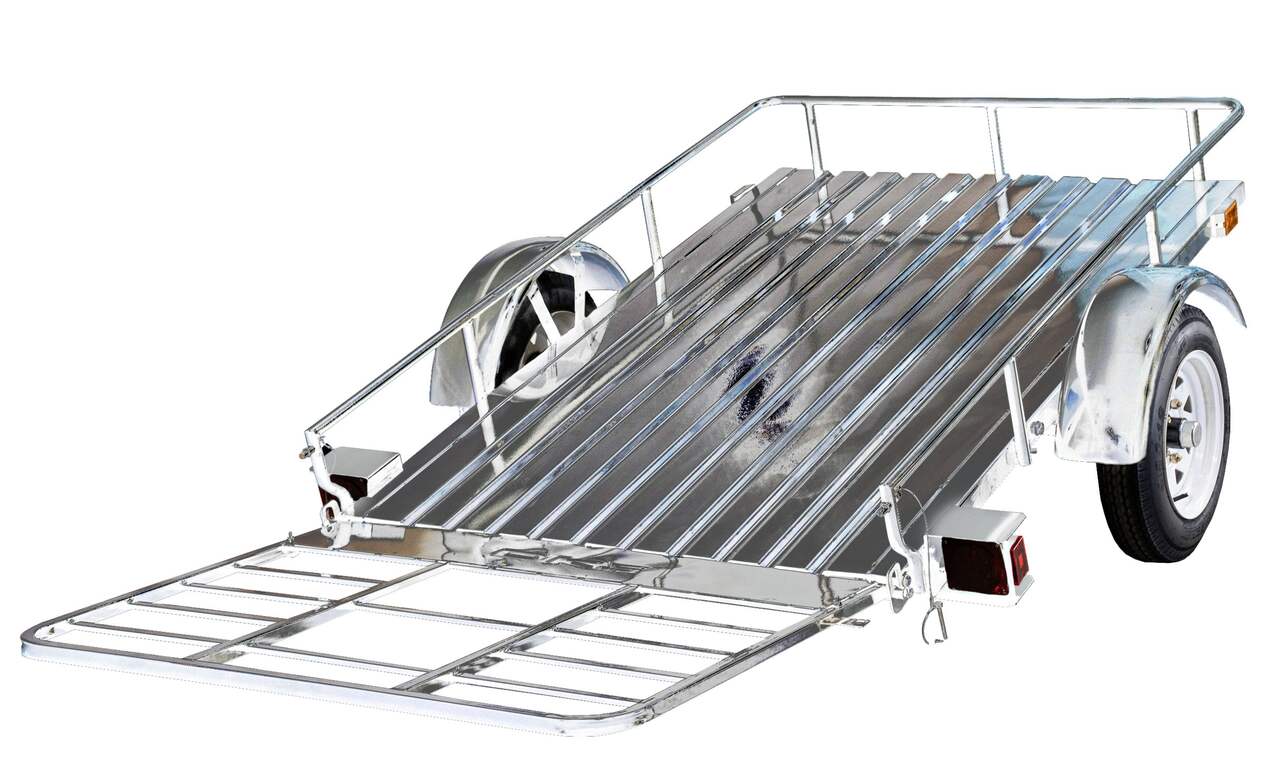 Support d'attelage porte-bagages pour voiture en aluminium de DK2