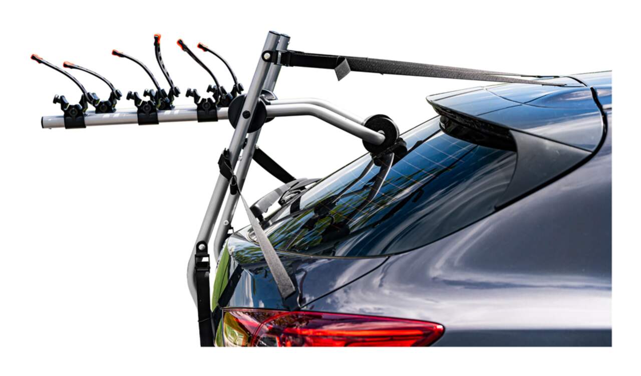 Dk2 hitch mounted 4 bicycle carrier shop