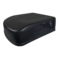 Icon 14927 AC Shroud for Dometic Duo-Therm Brisk Air, Black Front_Angled_Left