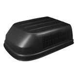 Icon 01550 Air Conditioner Shroud, Fits Coleman, Black, 42-in x 30-in x 12 3/4-in Front_Angled_Left