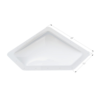 Icon 01865 Skylight, NSL208W, White