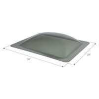 Icon 14430 Skylight, SL2228S, Smoke Front_Angled_Left