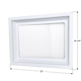 Icon 15088 Skylight Inner Dome, for SL2230 Front_Angled_Left