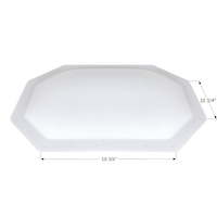 Puits de lumière Icon 14881, OSL189, blanc Overhead_Plunge