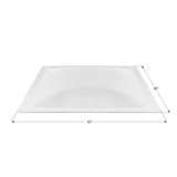 Icon 15340 Skylight, SL2638C, Clear Overhead_Plunge
