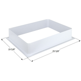 Icon 15344 Skylight Garnish, for SL1824 Overhead_Plunge