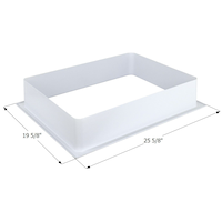 Icon 15344 Skylight Garnish, for SL1824 Overhead_Plunge