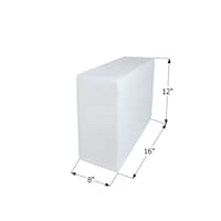 Icon 12508 Fresh Water Tank, WT2474, 16x12x8-in, 6-Gallon, Tank Only Front_Angled_Left