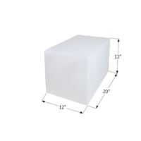 Icon 12504 Fresh Water Tank, WT2470, 20x12x12-in, 12-Gallon, Tank Only