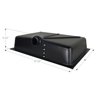 Icon 01586 Holding Tank, HT500-SD, 37.5x26x9.5-in, 26-Gallon