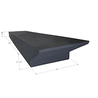 Icon 14296 Holding Tank, H3658, 84x20x10.88-in, 57-Gallon