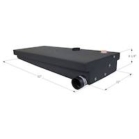 Icon 15123 Holding Tank, H3977, 52x22x8.25-in, 30-Gallon