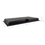Icon 15556 Holding Tank, HT497-SD, 54x30x5-in, 24-Gallon Front_Angled_Right