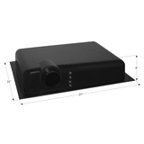 Icon 15966 Holding Tank, HT107-SD, 27x21x6-in, 9-Gallon Front_Angled_Right