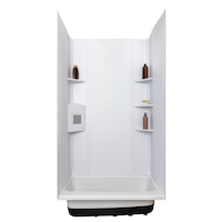 Icon 15229 ICON RV Bathtub Surround Kit Front_Flat